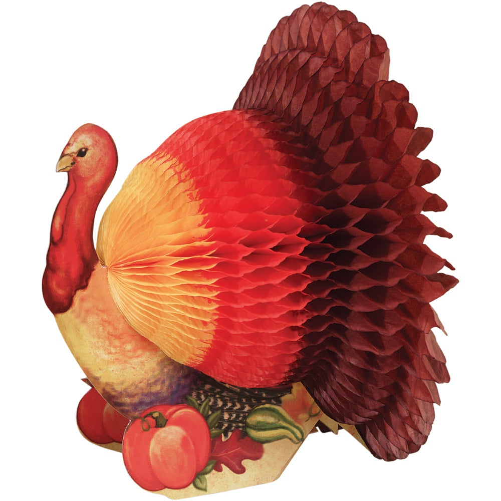 Turkey Honeycomb Centerpiece
