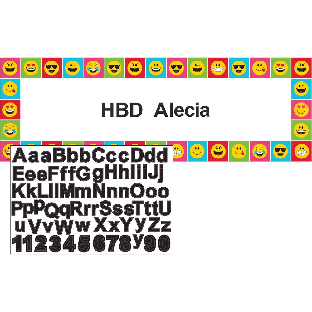 Emoji Party Banner/Disc