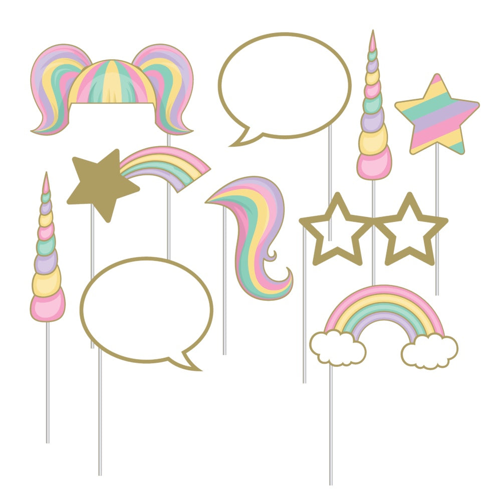 Photo Props 6/10Ct Unicorn Sparkle