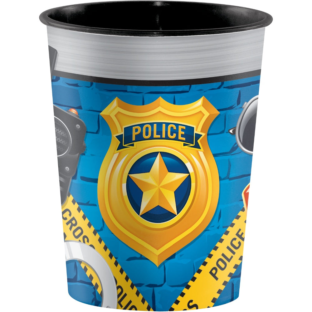 Police Party 16 Oz Favor Cup