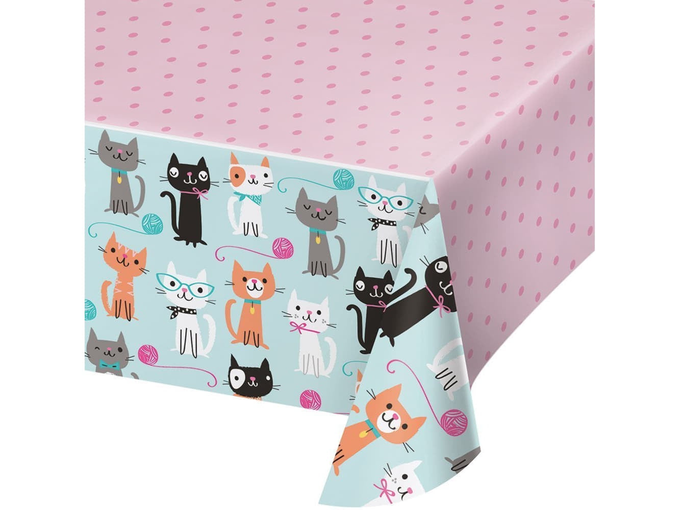 Purr-Fect Party Table Cover