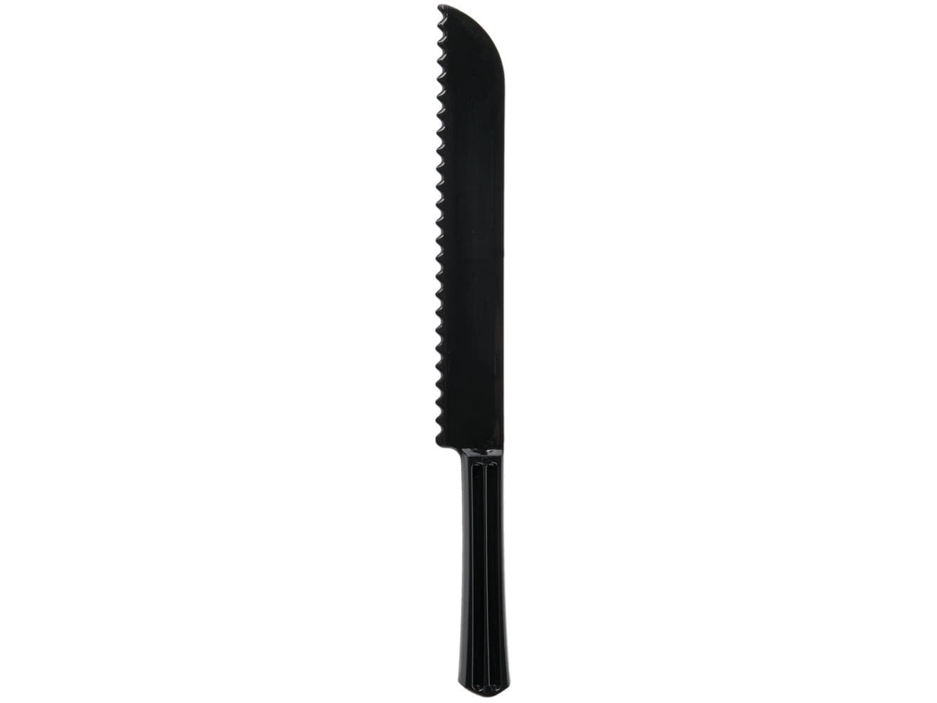 11 1/2" Black Plastic cake Knife