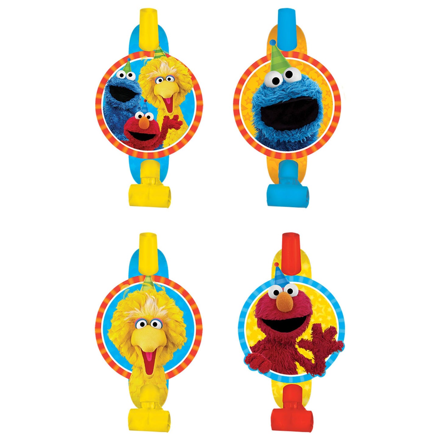 Sesame Street Blowouts - 8Pcs