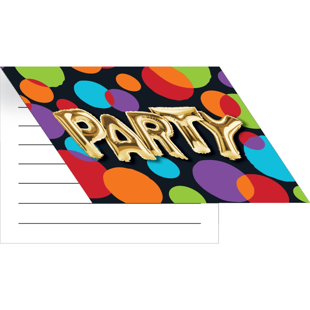 Balloon Birthday Invites/Disc