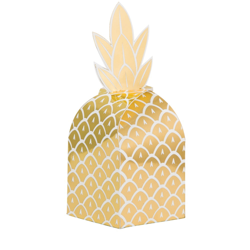 Pineapple Wedding Favor Boxes 8Ct