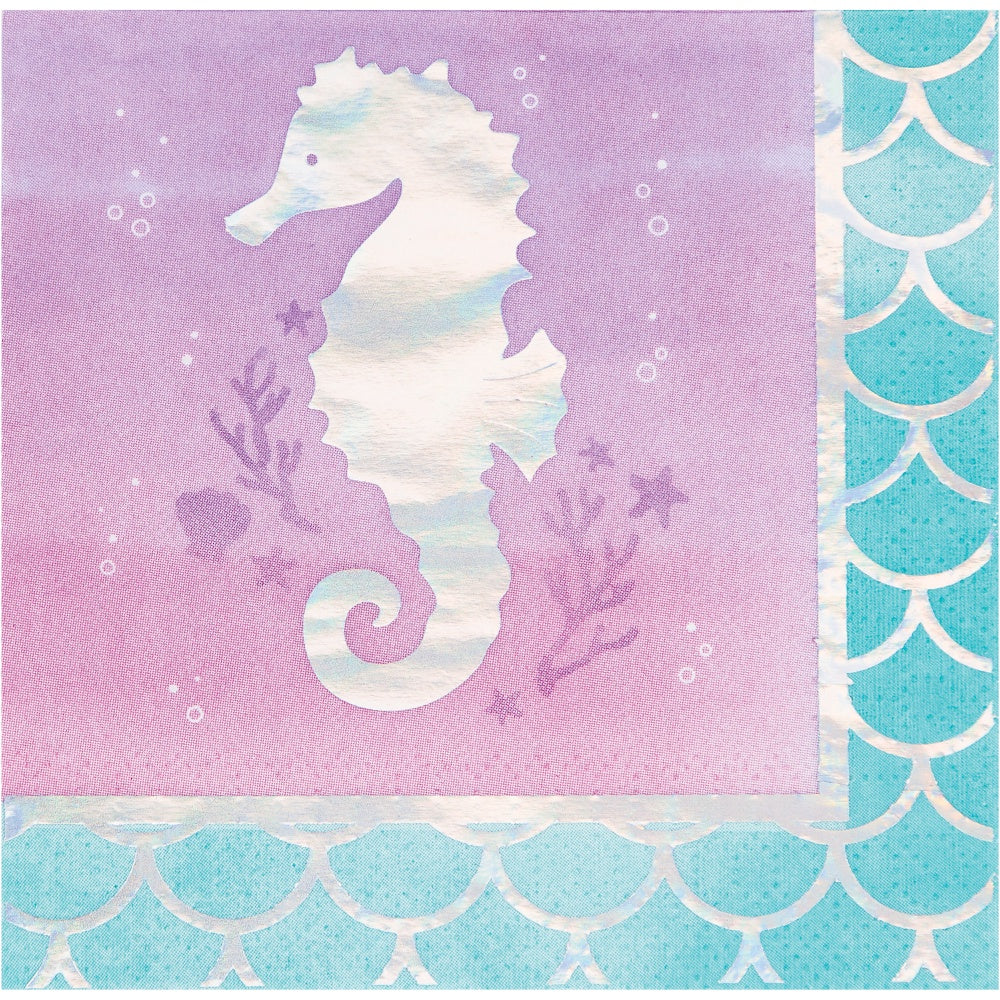 Mermaid Shine Bev Napkins