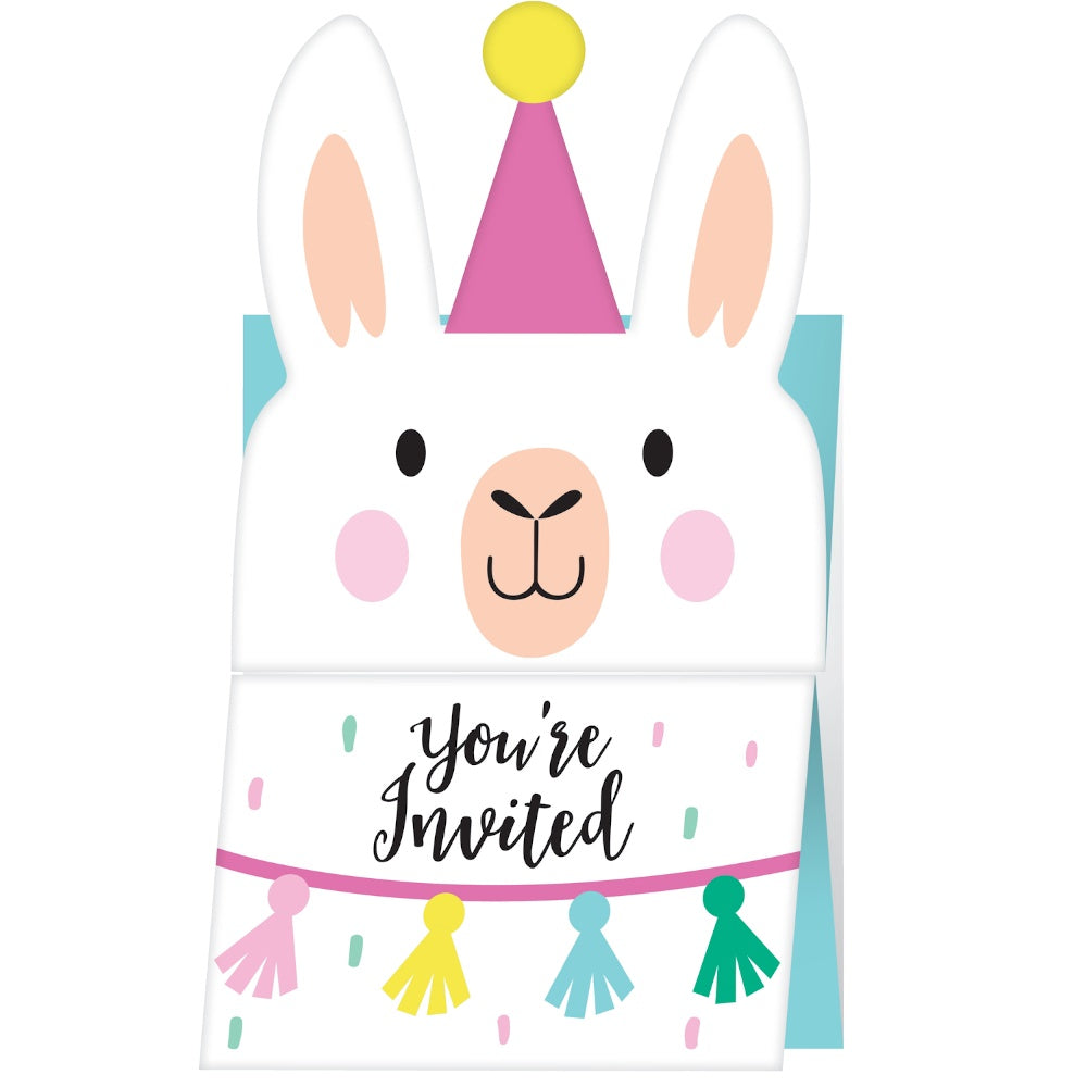 Llama Party Invites