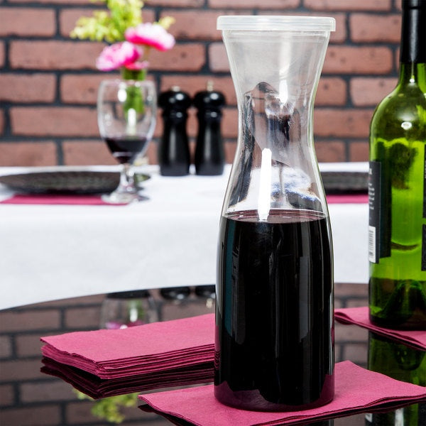 35 Oz. Wine Carafe,Clear,Each