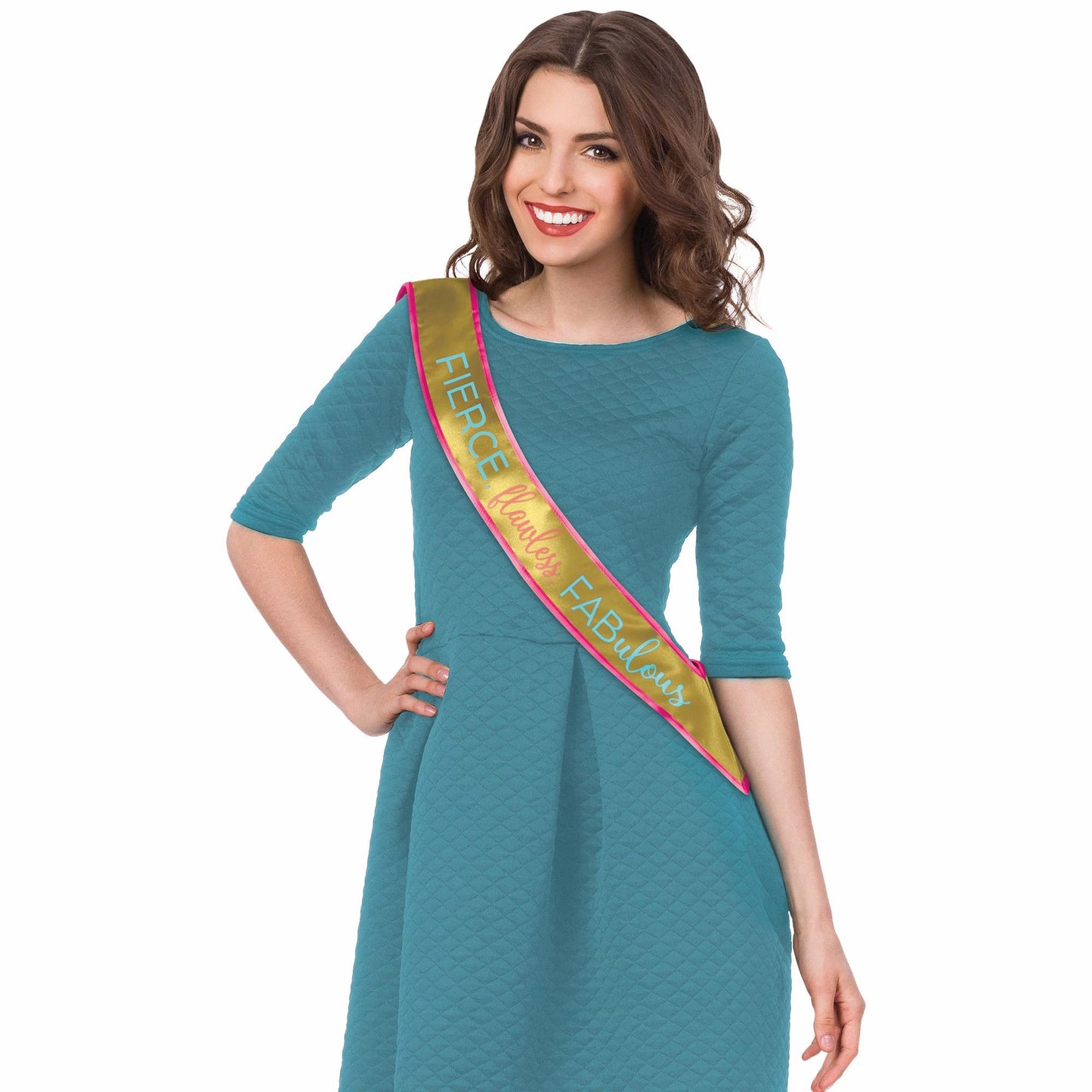 Confetti Fun Fabric Sash