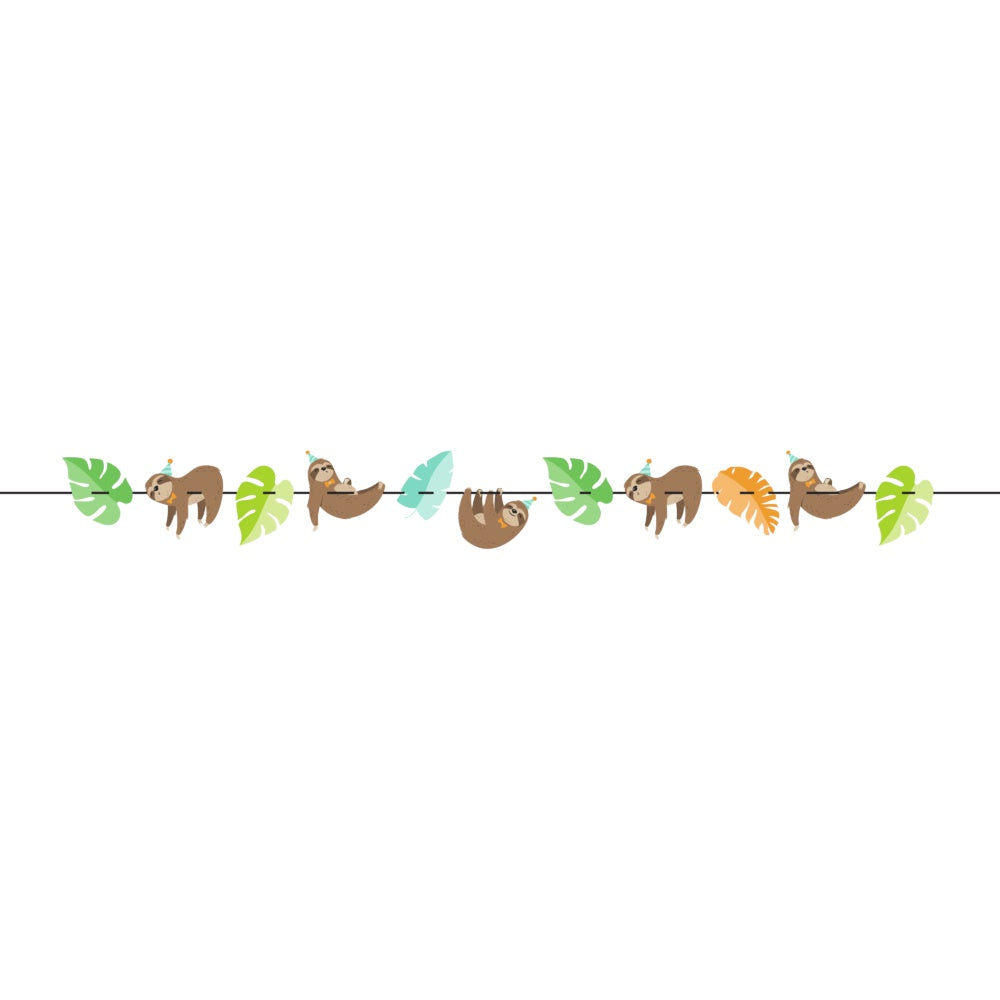 Sloth Party Banner