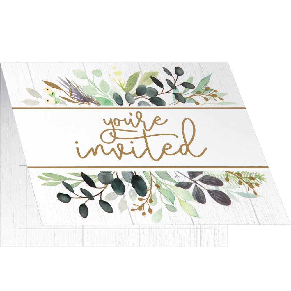 Eucalyptus Greens Invites