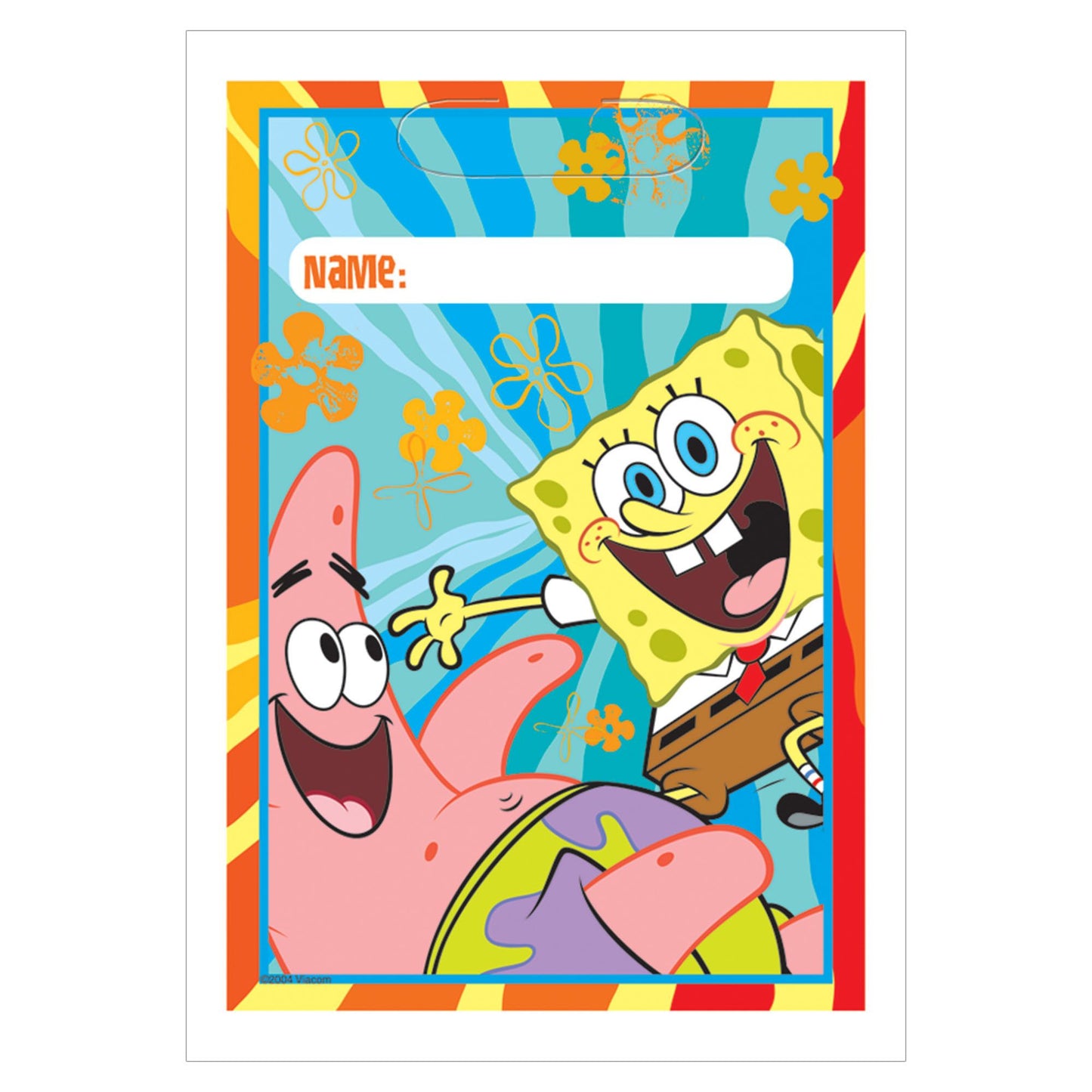 Spongebob Loot Bags - 8Pcs