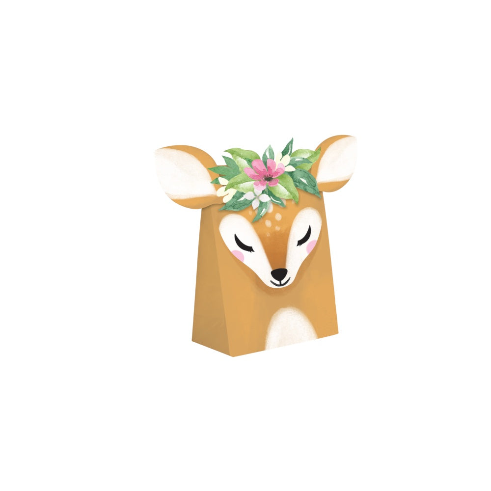 Deer Little One Paper Treat Bags-8Ct