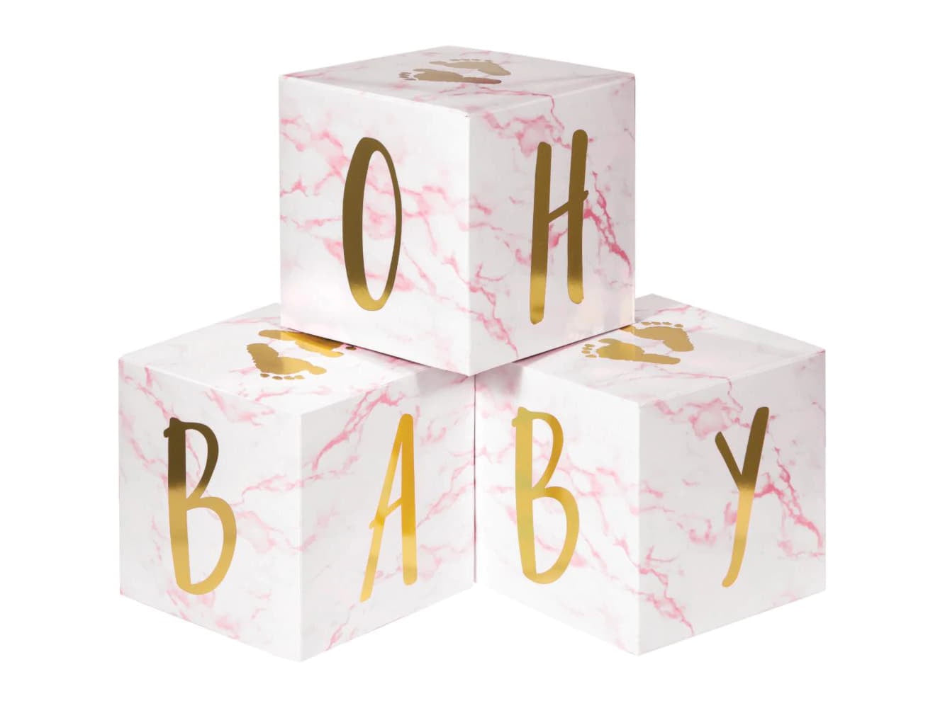 Oh Baby Centerpiece Blocks