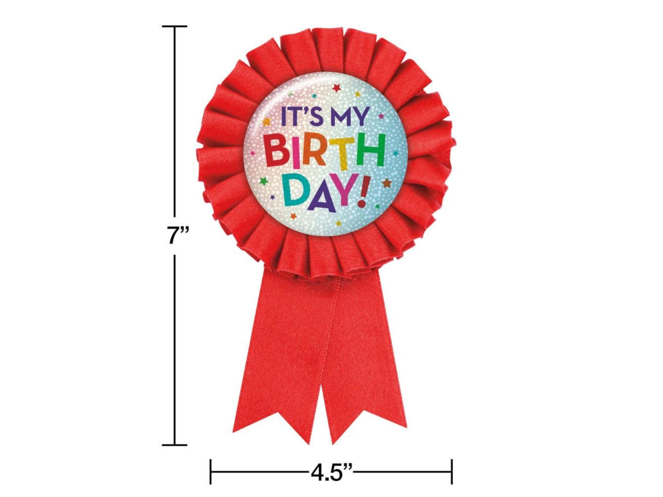 Its My Birthday Award Ribbon