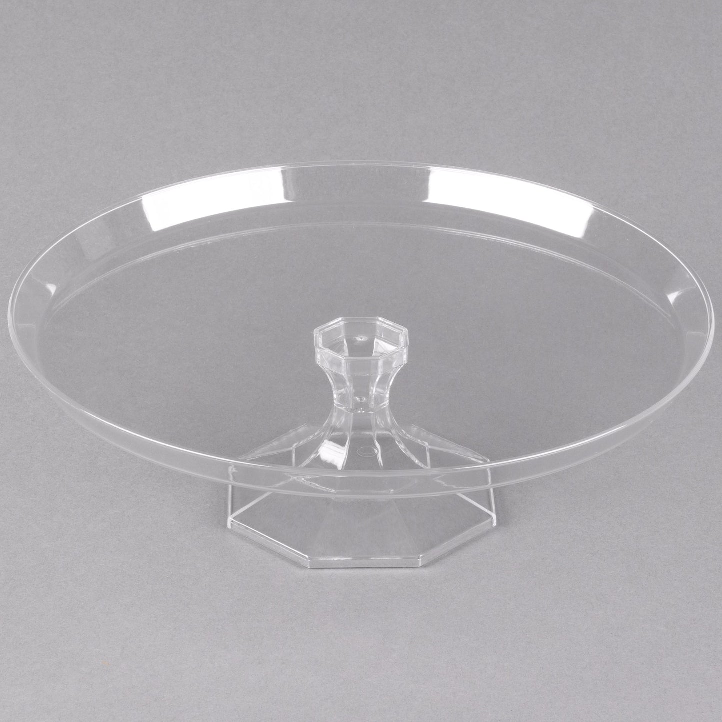 11.75" Cake Stand – Clear