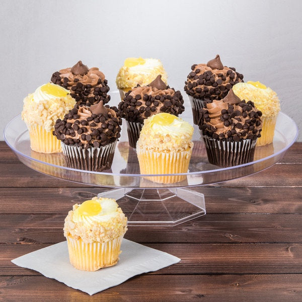 13.75In Cake Stand-Clear