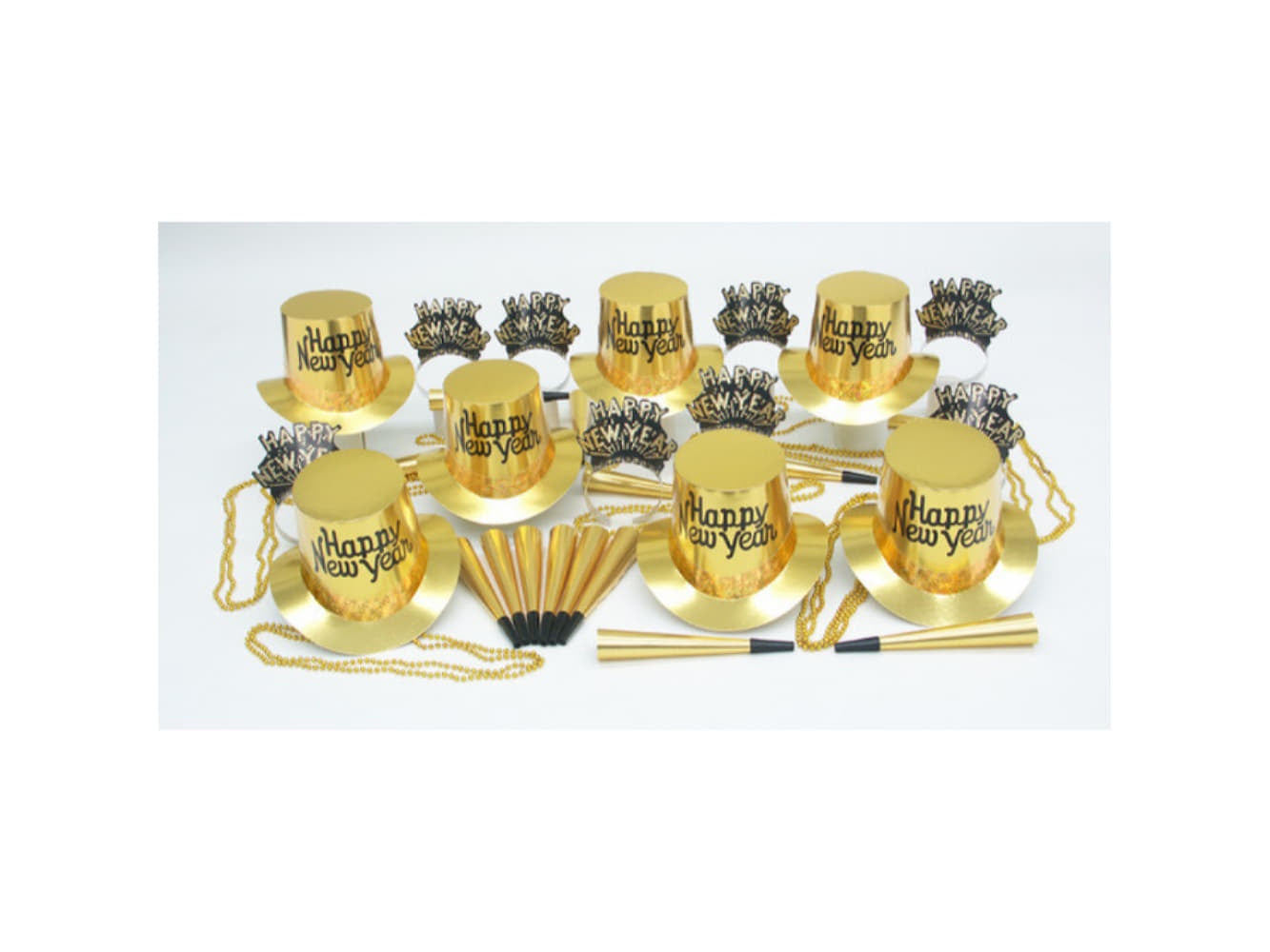Gold Regal Party Kit-10Ppl