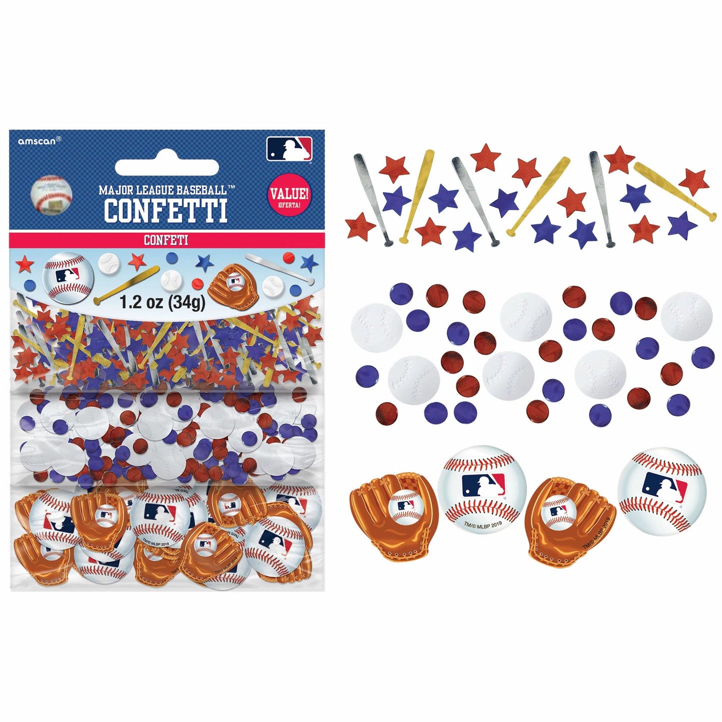 Mlb Confetti Value Pack