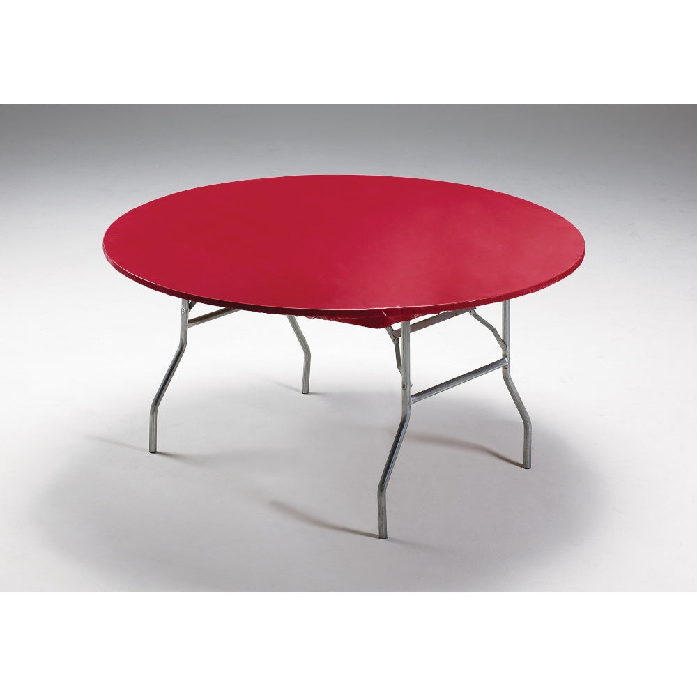 Stay - Put Plastic Table Cover - Red/Disc