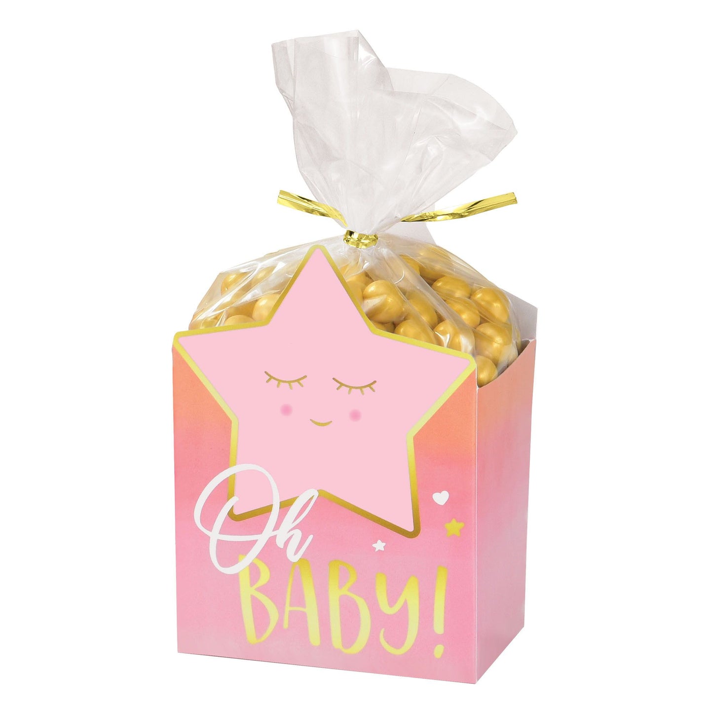 Oh Baby Favor Box Kit - Pink