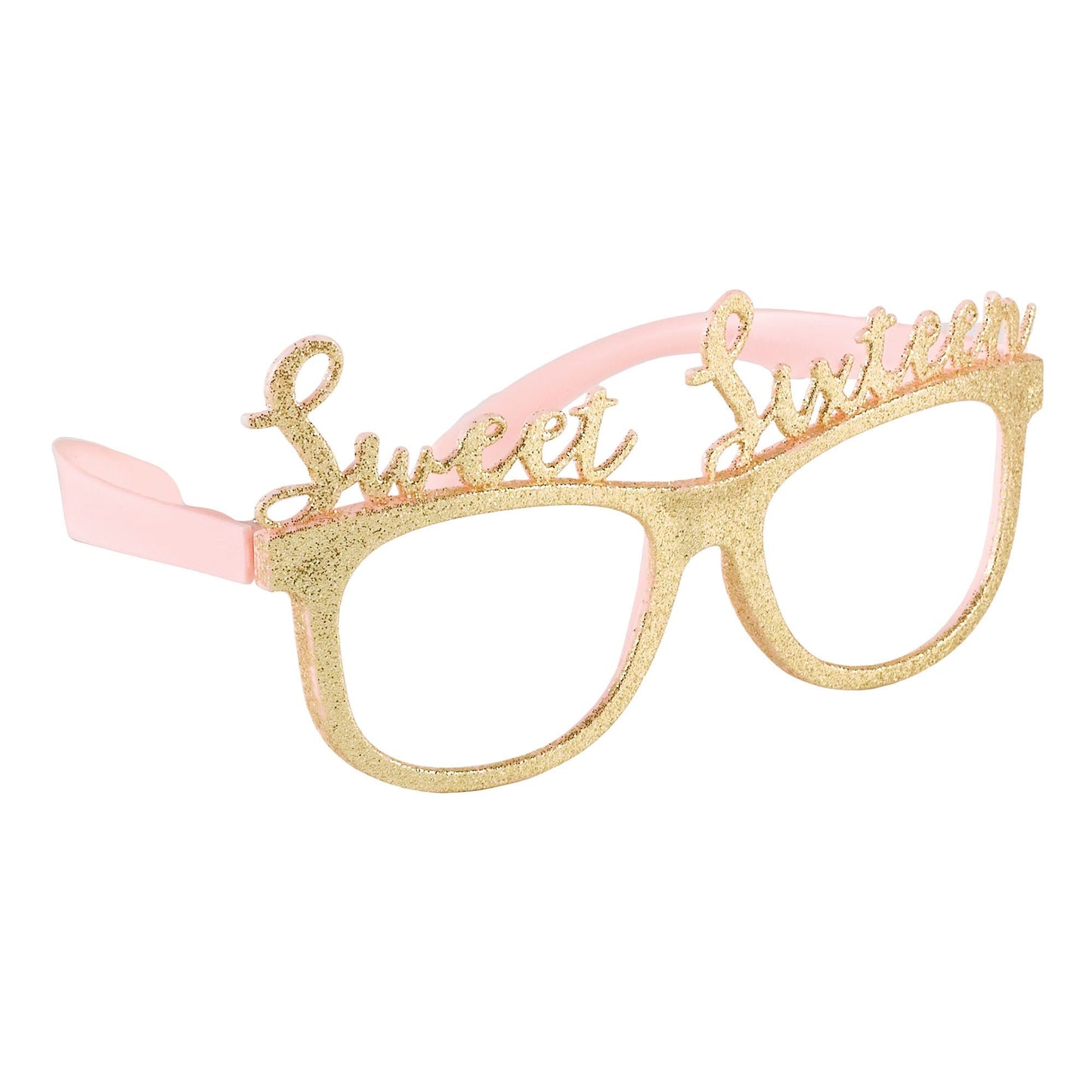 Sweet 16 Glitter Glasses - 6Pcs