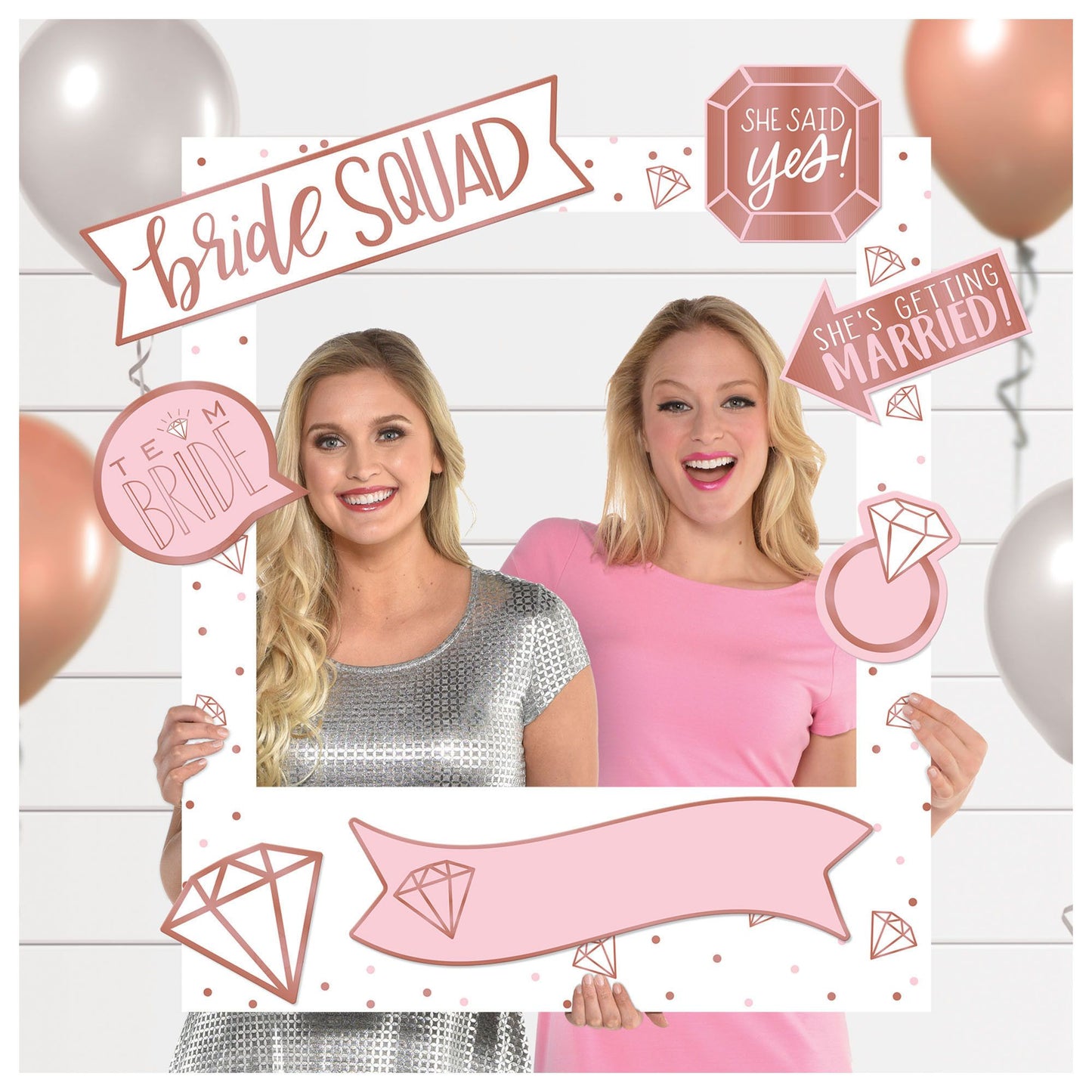 Blush Wedding Goant Photo Frame