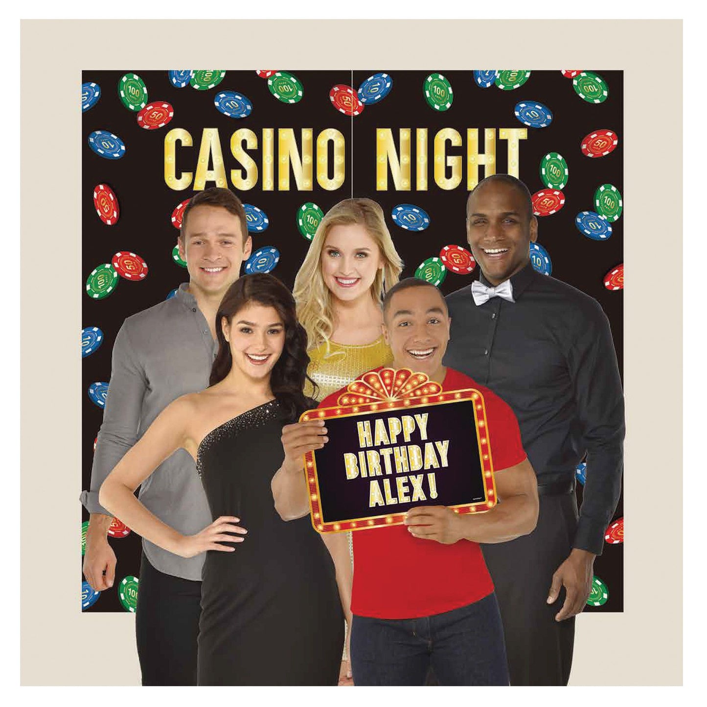 Casino Photo Booth Kit