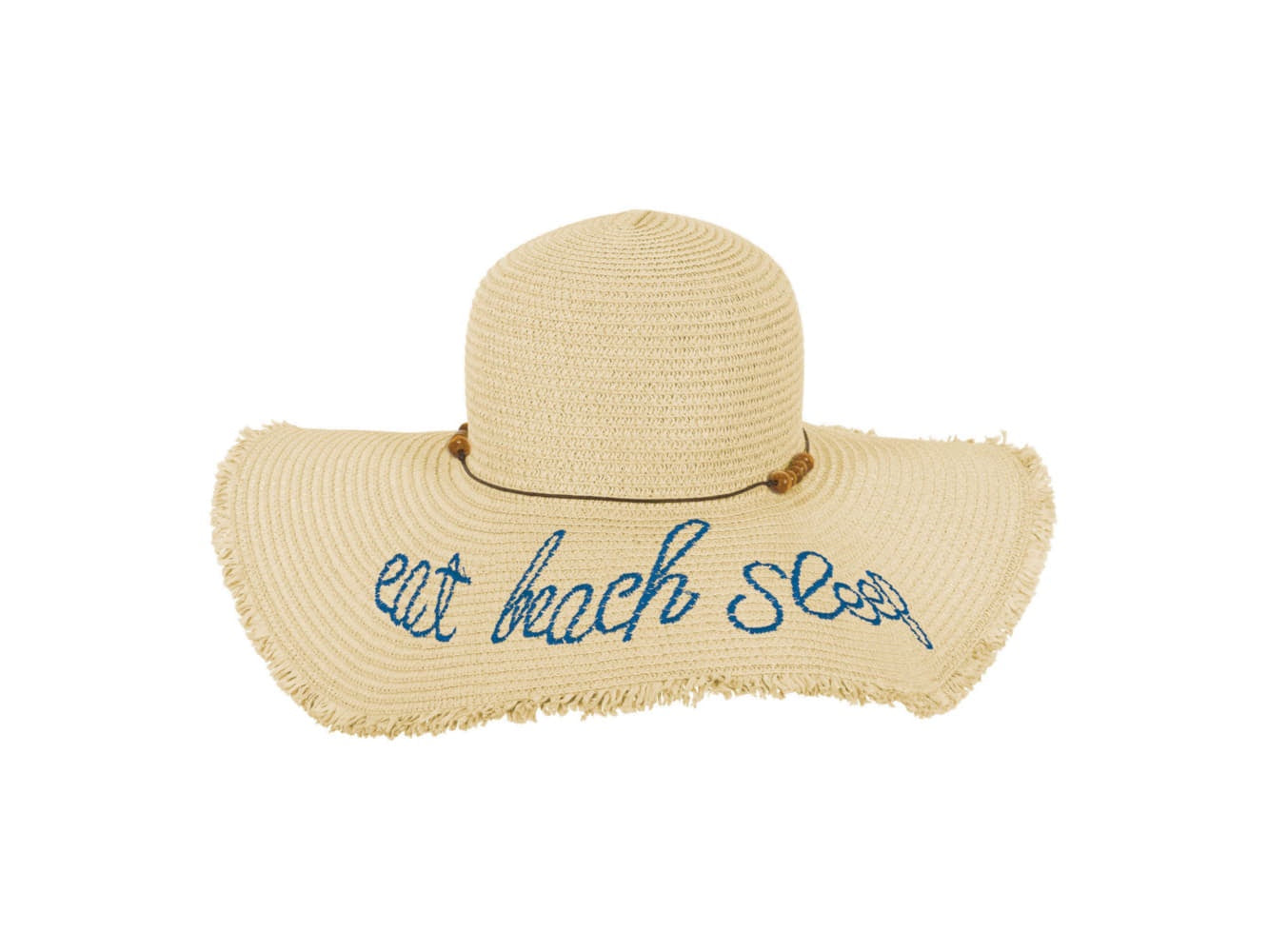 Eat, Sleep, Beach Floppy Hat
