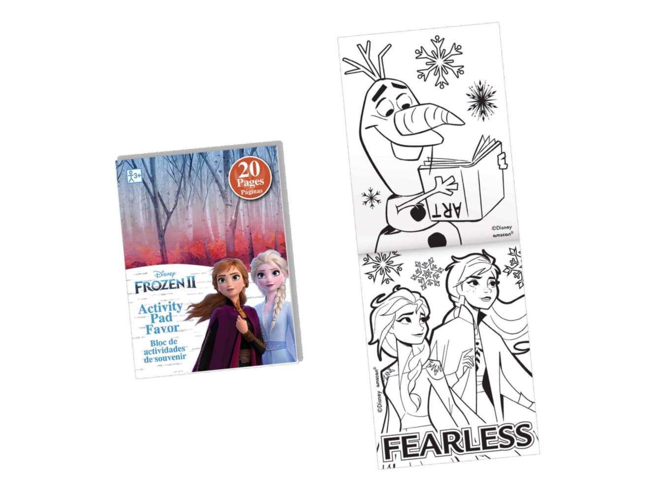Frozen Activity Pad Favor-Each