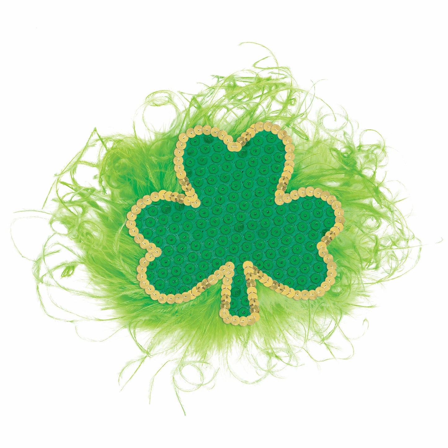 Giant Shamrock Hair Clip