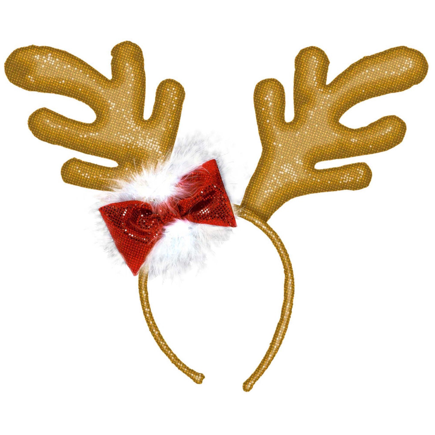 Antler Headband - Gold