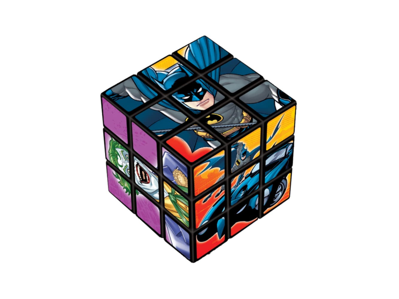 Batman Puzzle Cube Favor, 1 1/8"H X 1 1/8"W X 1 1/8"D