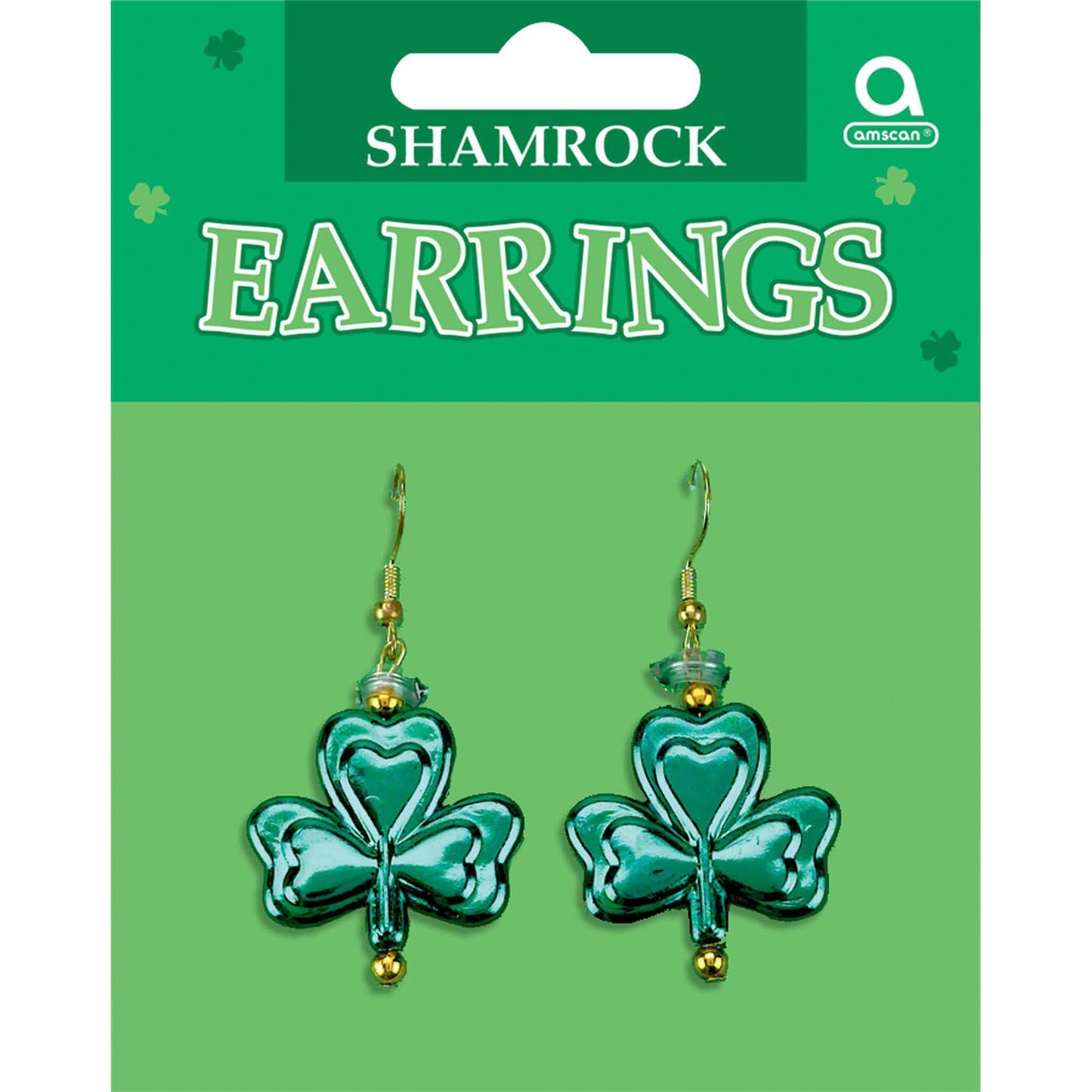 Shamrock Dangling Earrings