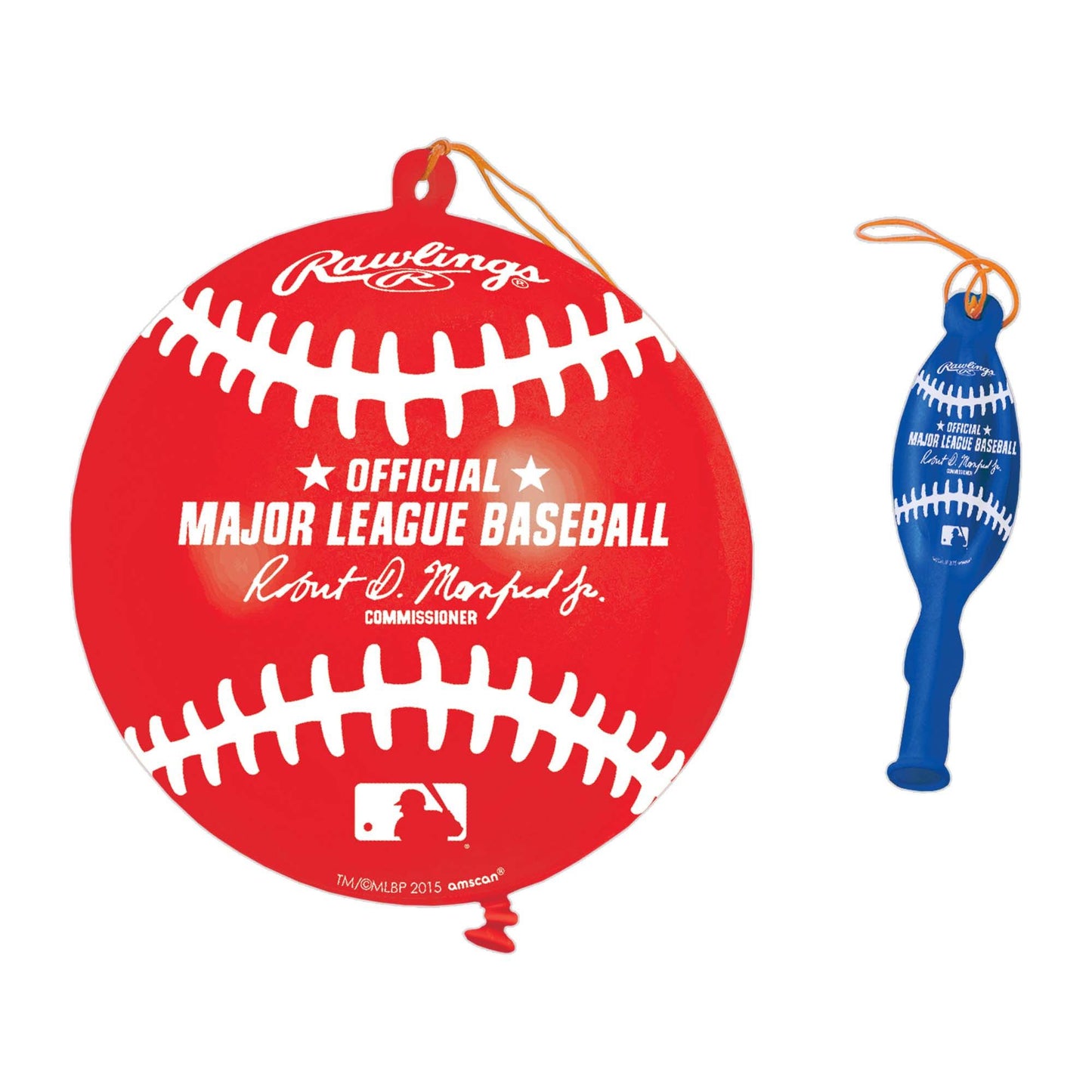 Rawlings (Tm) Baseball Punch Balloons
