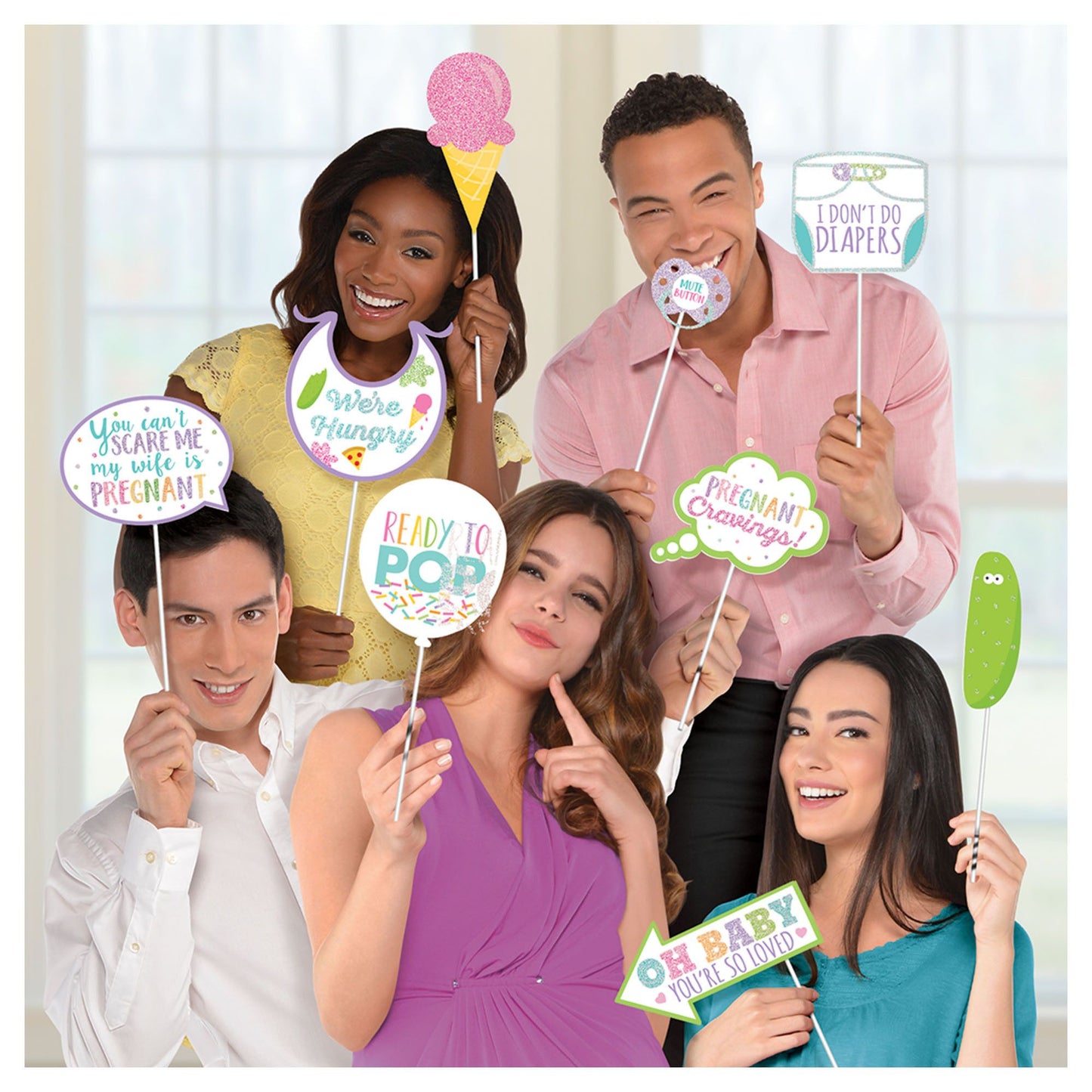 Baby Shower Photo Prop Kit