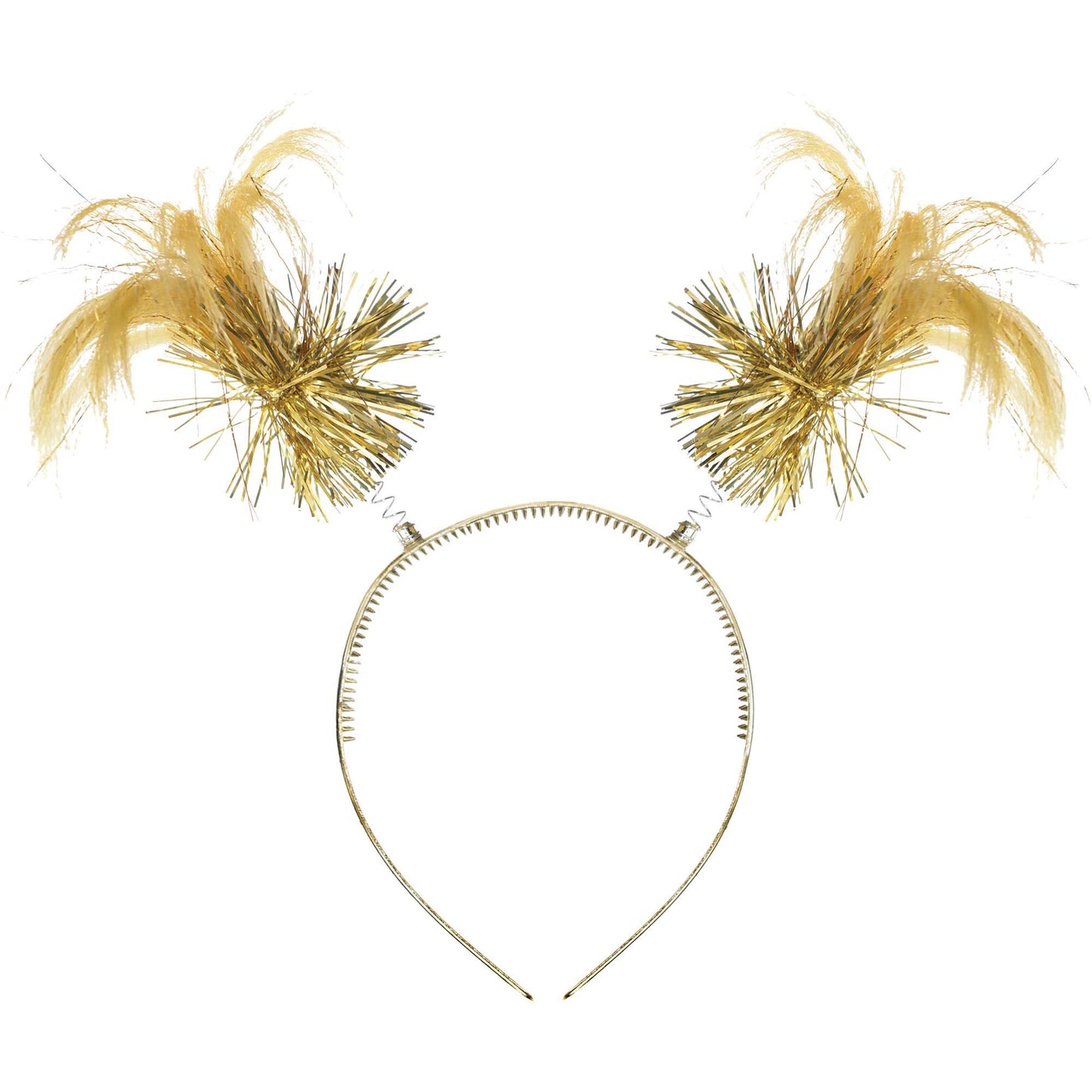Gold Ponytail Headband/Disc