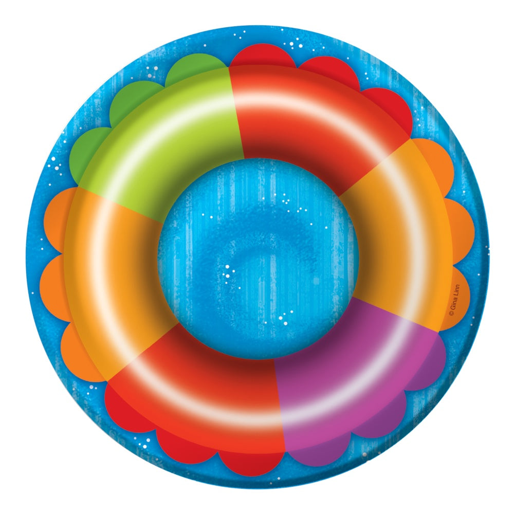 Water Fun 7In Plates/Disc