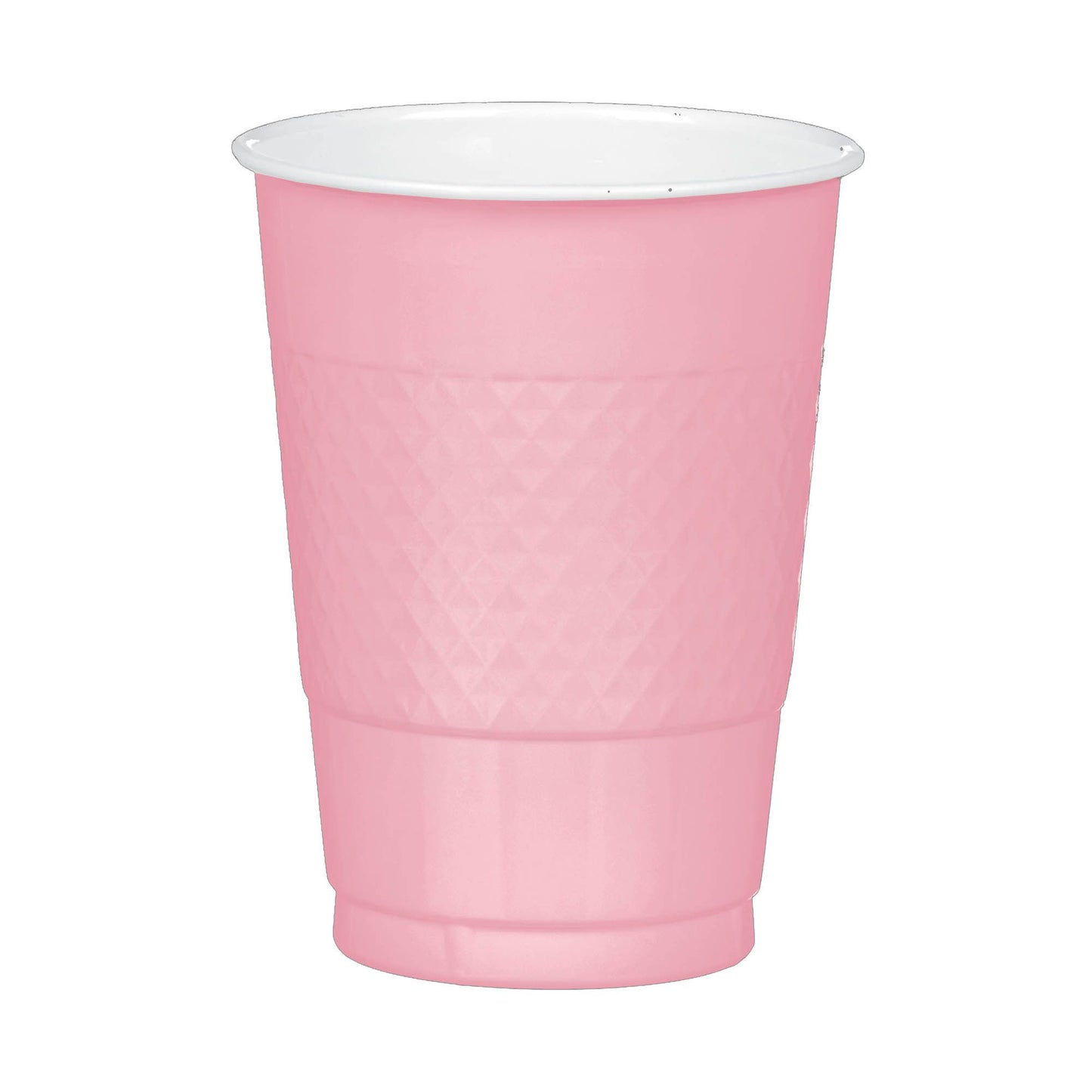 16 Oz Plastic Cups - New Pink