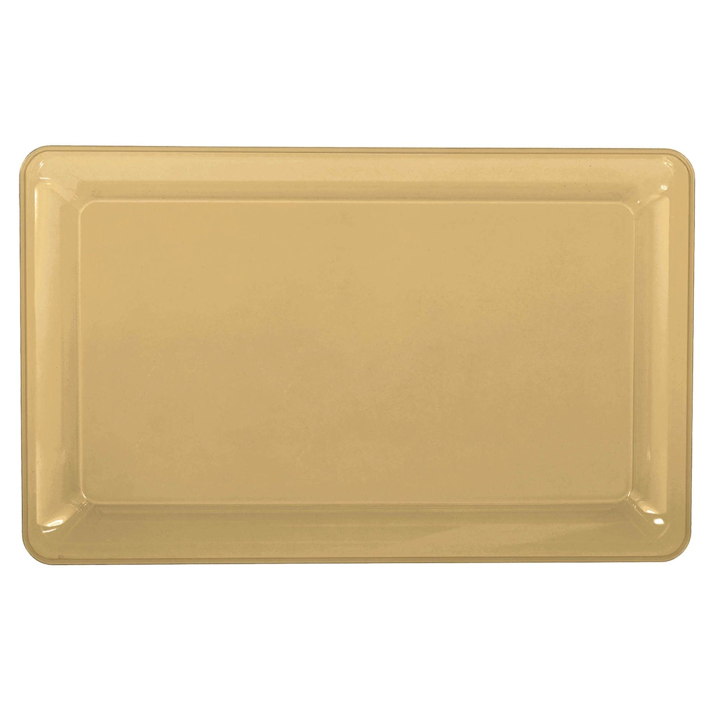 Gold Rectangle Tray 9.2" X14.2"