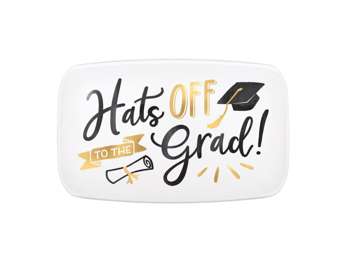 Grad Plastic Coupe Platter