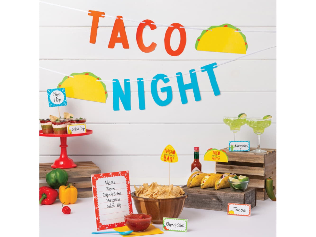Taco Night Decorating Kit