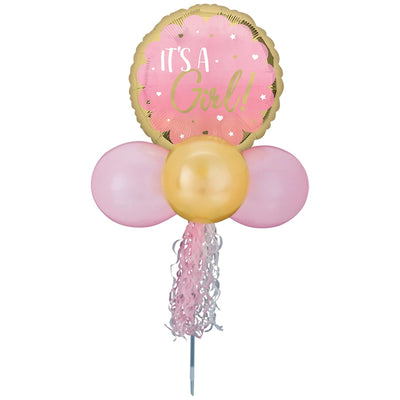 Pink Baby Girl Yard Sign Kit