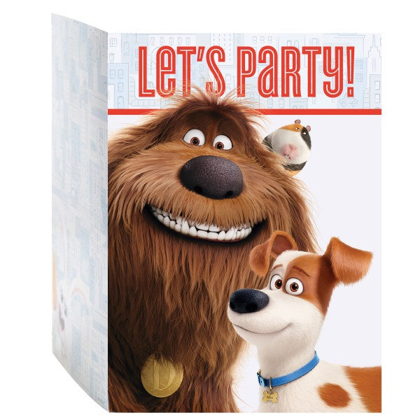 Secret Life Of Pets Invitations/Disc