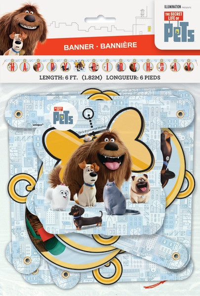 Secret Life Of Pets Banner