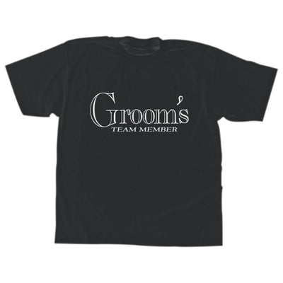 Groom'S Team Member Tshirt Xl