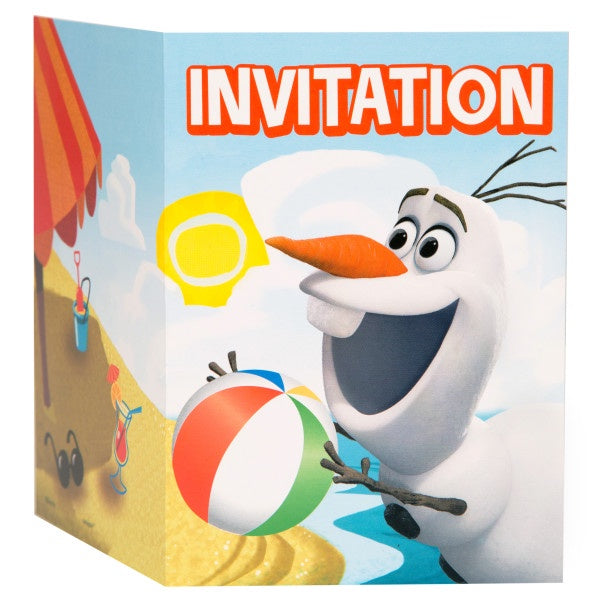 Disney Frozen Olaf Invitations, 8Ct
