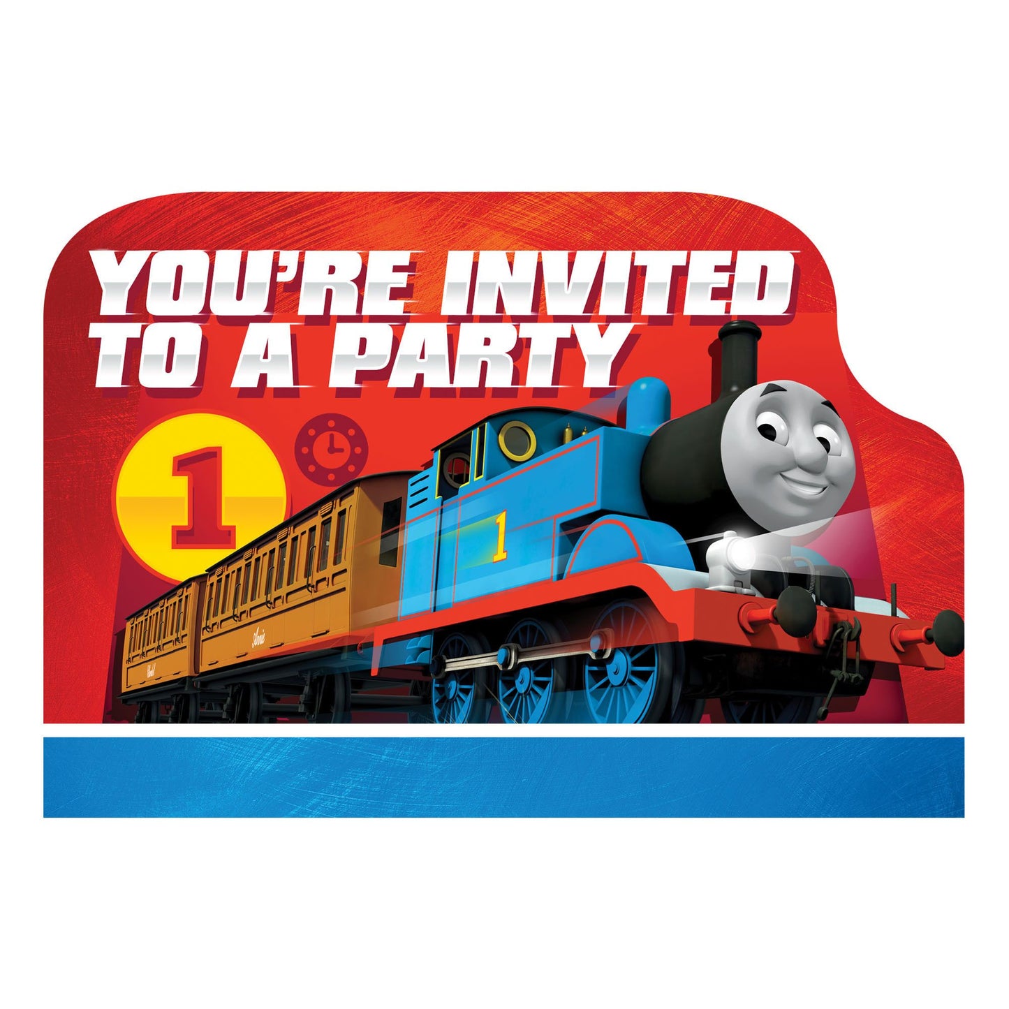 Thomas All Aboard Postcard Invitations