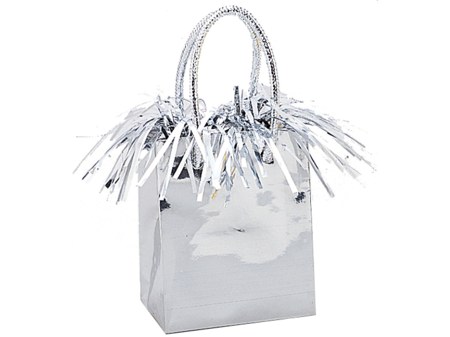 Mini Giftbag Balloon Weight-Silver