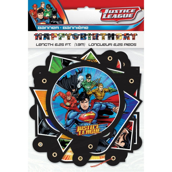 Justice League Jointed Banner